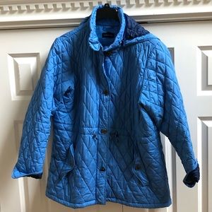 Lands’ End quilted coat